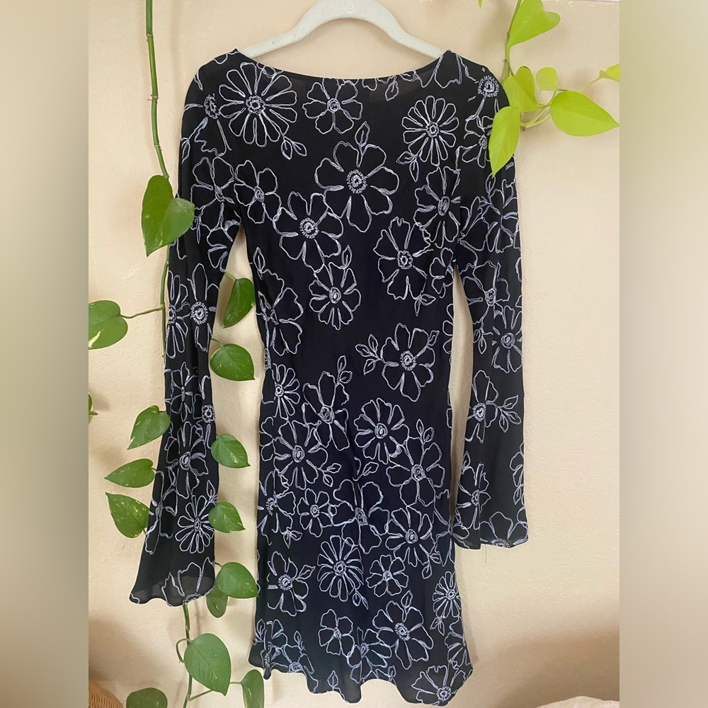 Realisation Par Silk Embroidered Dress